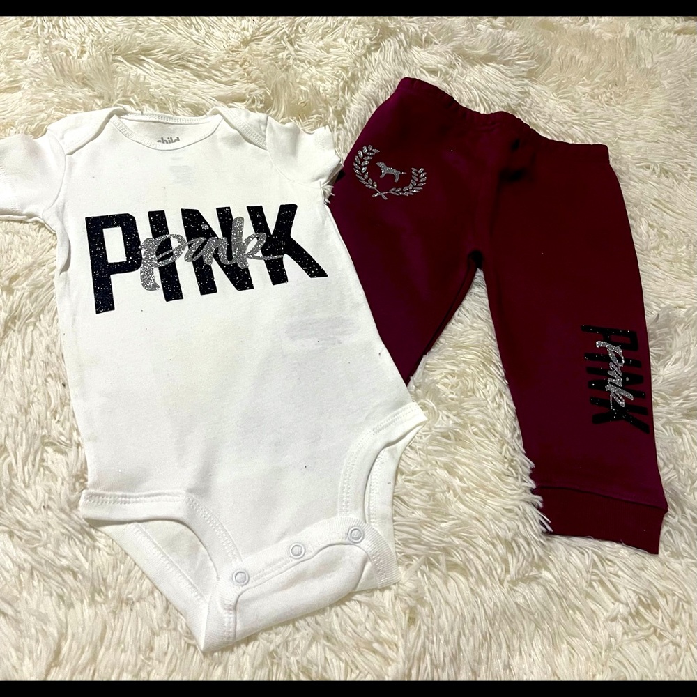 Infant girl PINK outfit
